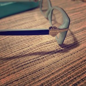 Tiffany & Co. glasses, glasses case, and cloth